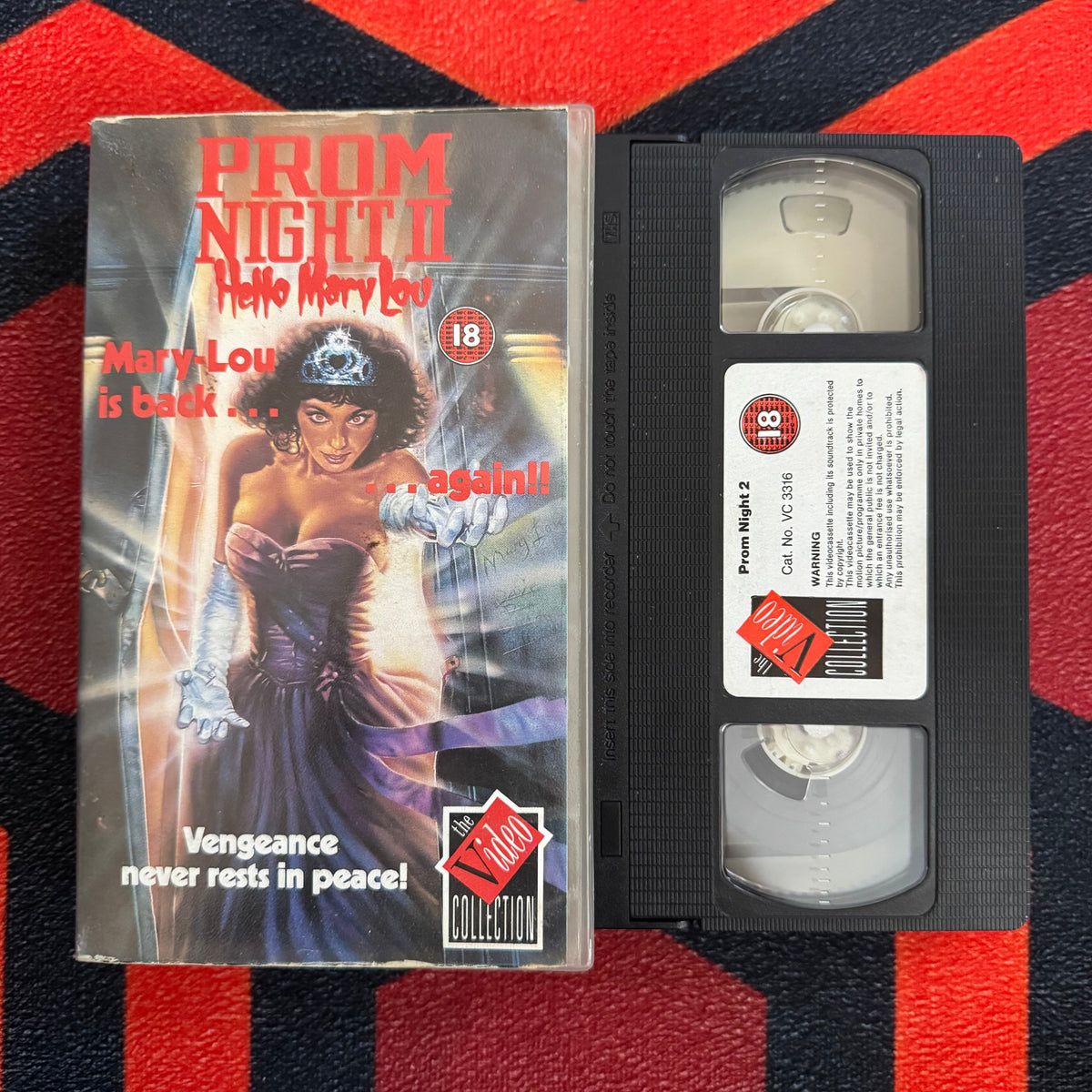Prom Night II: Hello Mary Lou VHS Video (1987) VC3316