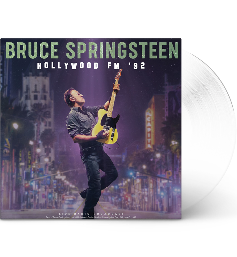 Bruce Springsteen – Hollywood FM ’92 (Limited Edition 12-Inch Album on 180g Clear Vinyl)