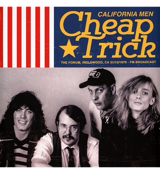 Cheap Trick – California Men: Live at the Forum, 1979 (Limited Edition 12-Inch Album on Red Vinyl)