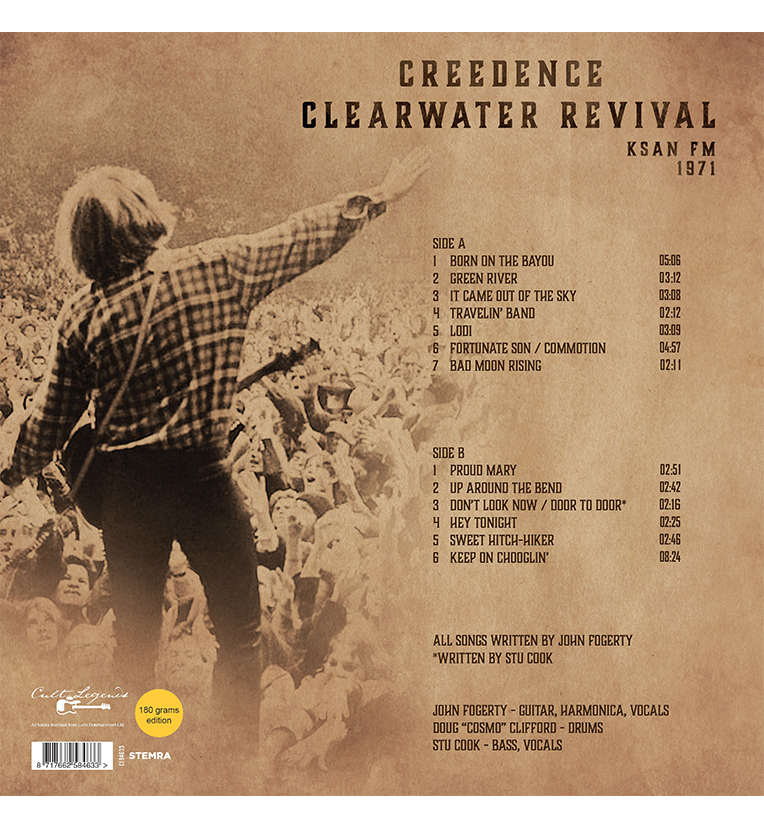 Creedence Clearwater Revival – Live at the Fillmore West, 1971 (12-Inch Album on 180g Vinyl)