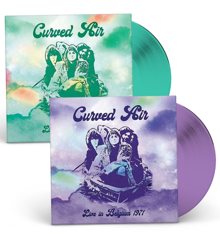 Curved Air – Best Of Live, 1971 (Limited Edition 2-LP Colour Vinyl Bundle)