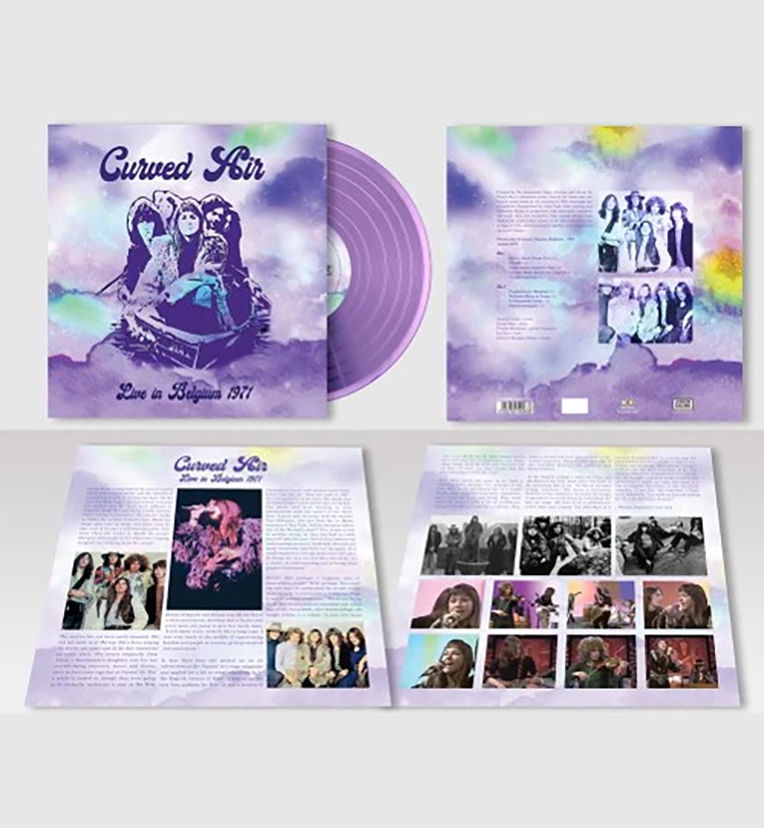 Curved Air – Best Of Live, 1971 (Limited Edition 2-LP Colour Vinyl Bundle)