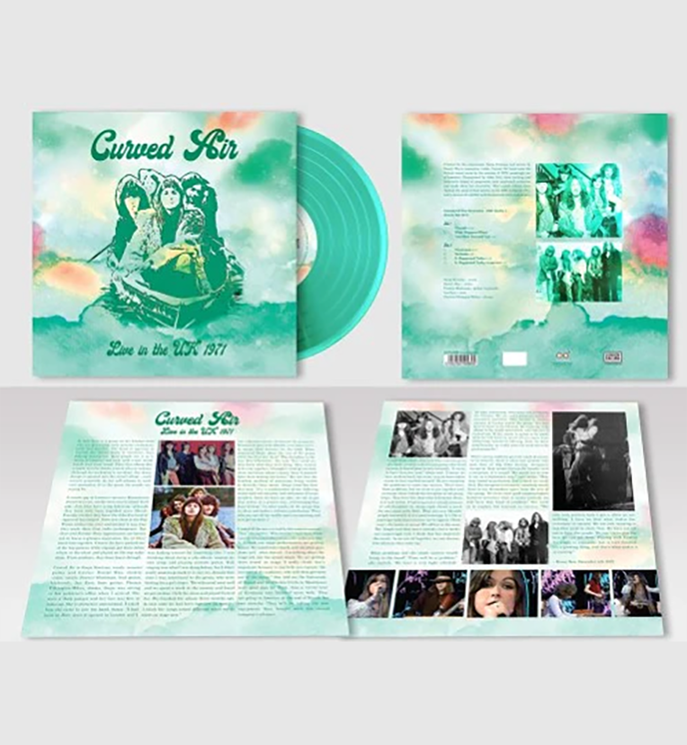 Curved Air – Best Of Live, 1971 (Limited Edition 2-LP Colour Vinyl Bundle)