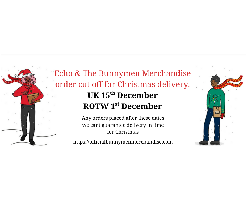 Official Echo & The Bunnymen Badge