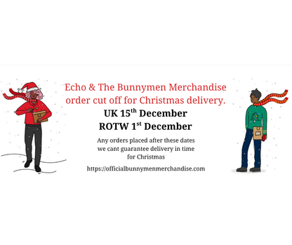 Official Echo & The Bunnymen Badge