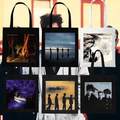 Official Echo & The Bunnymen Album Cover Tote Bags