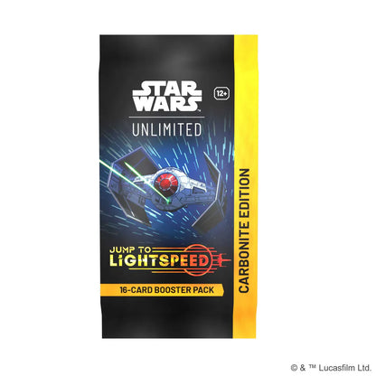 Star Wars: Unlimited Jump to Lightspeed Set 4 Carbonite Collector Booster Display Box (12 packs)