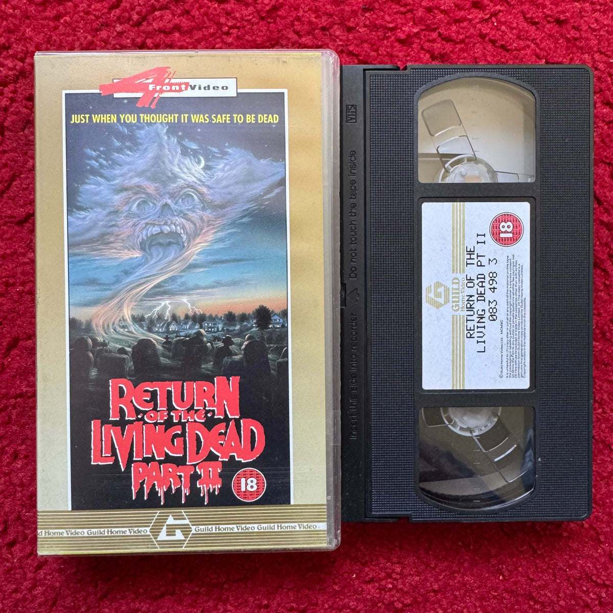Return Of The Living Dead Part II VHS Video (1988) 834983