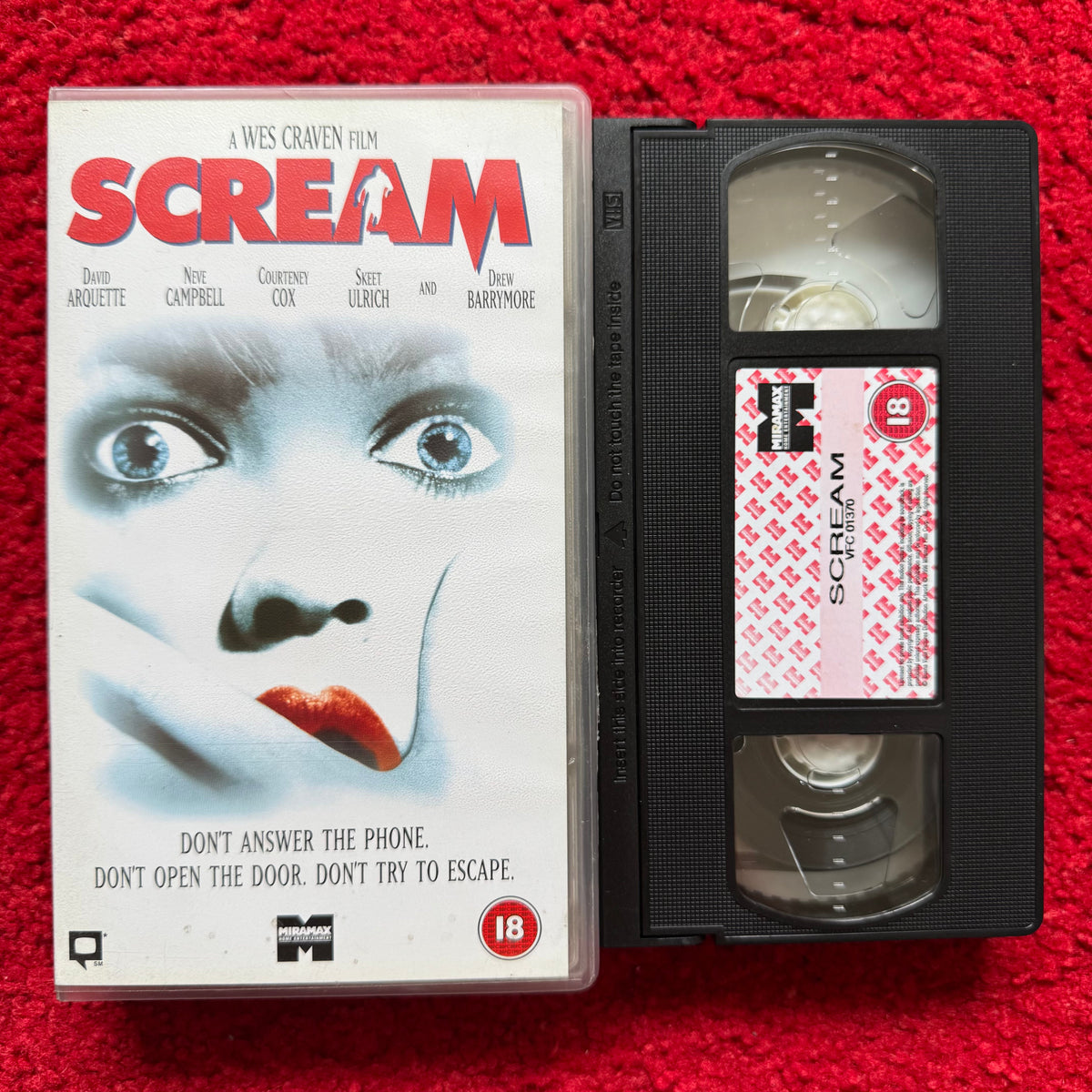 Scream VHS Video (1996) D610097