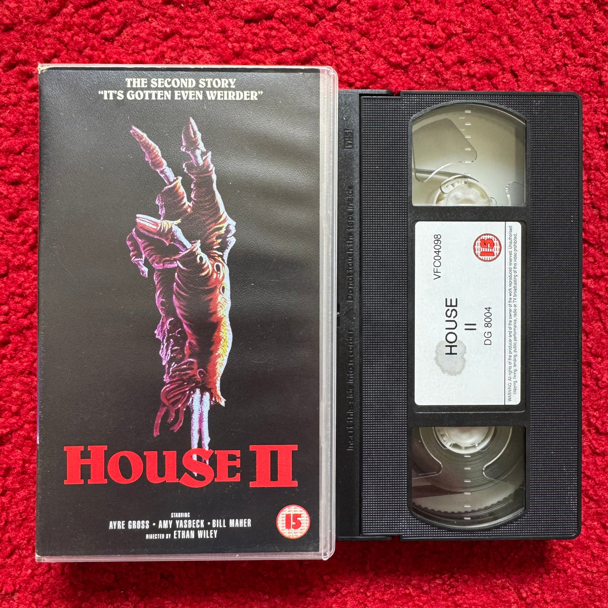 House 2 VHS Video (1987) DG8004