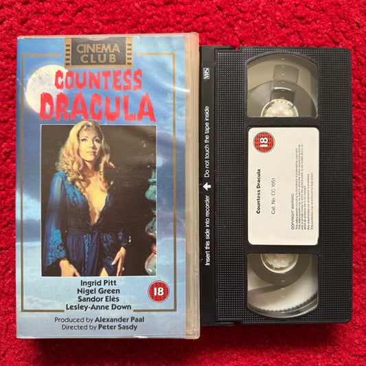 Countess Dracula VHS Video (1970) CC1051