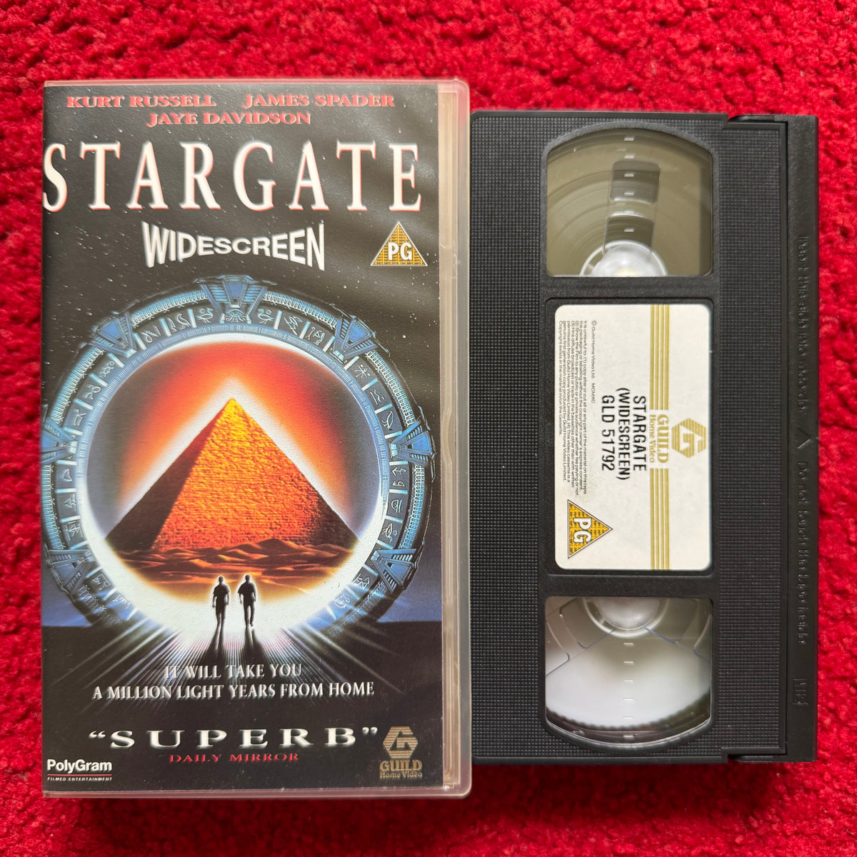 Stargate VHS Video (1994) GLD51782
