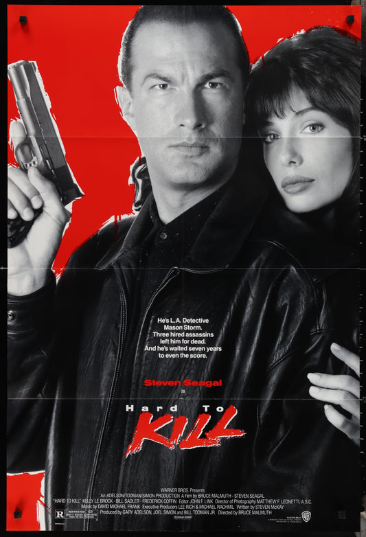 Hard To Kill (1990) Original US One Sheet Movie Poster