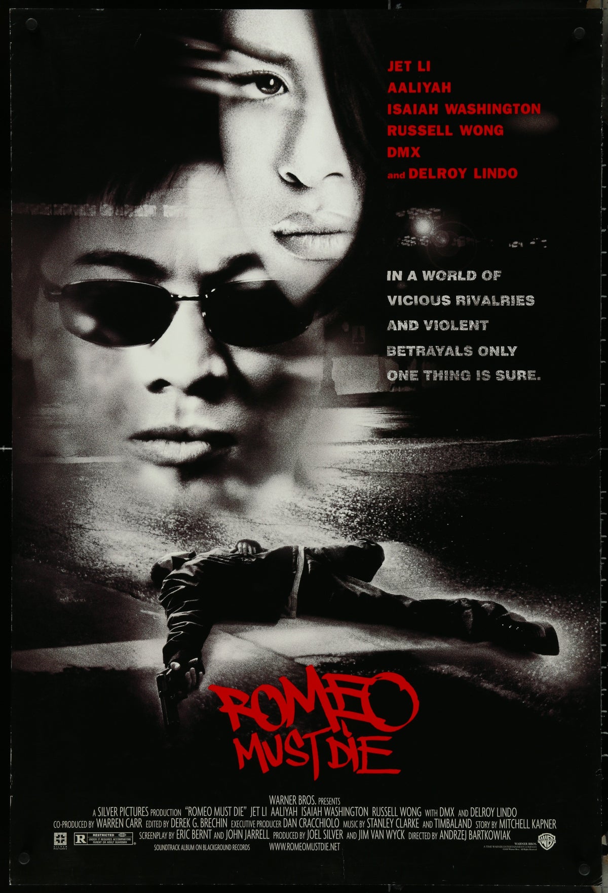 Romeo Must Die (2000) Original US One Sheet Movie Poster