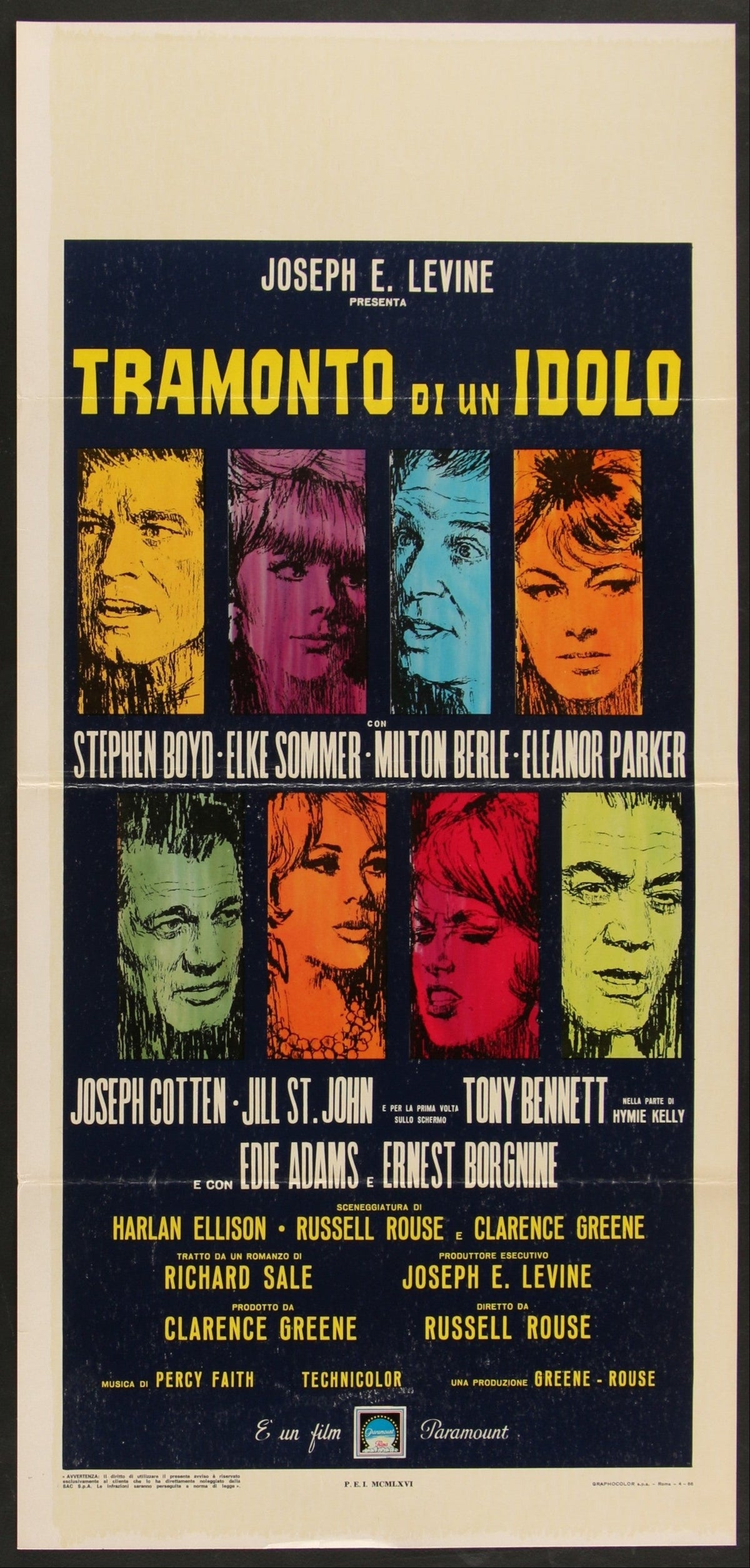 The Oscar (1966) Original Italian Locandina Movie Poster