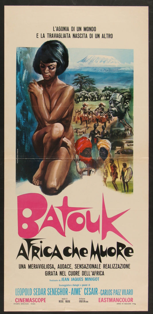 Batouk (1967) Original Italian Locandina Movie Poster