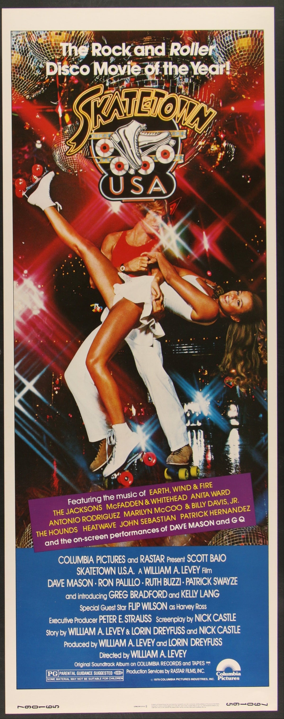 Skatetown USA (1979) Original US Insert Movie Poster