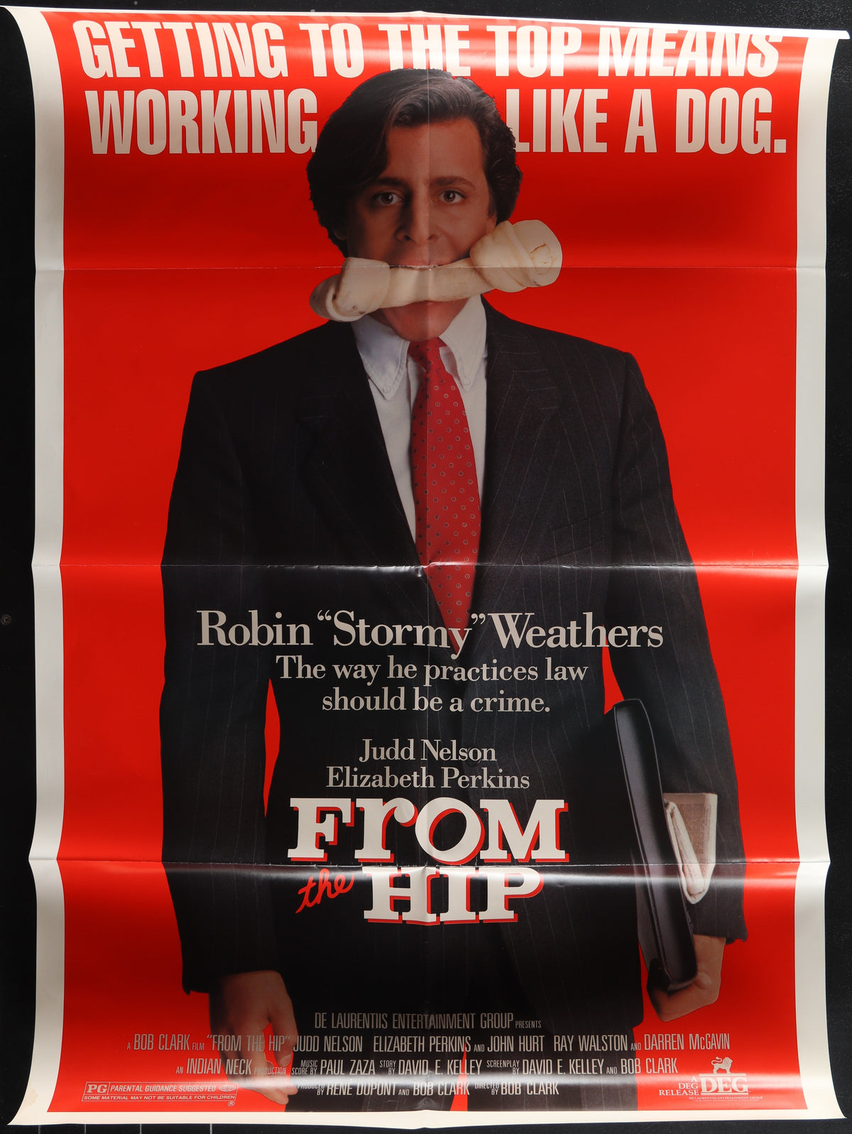 From The Hip (1987) Original US One Sheet Movie Poster