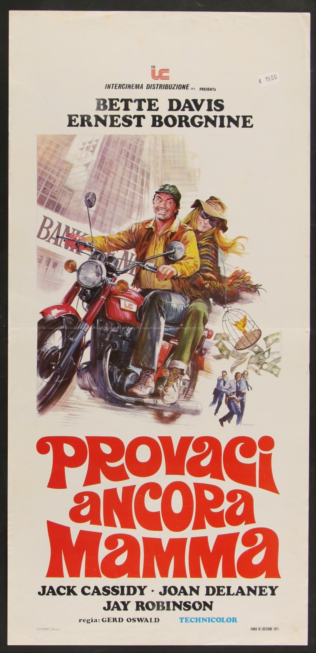 Bunny O'Hare (1976) Original Italian Locandina Movie Poster