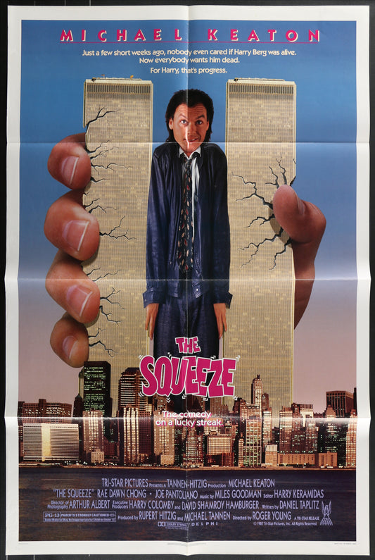 The Squeeze (1987) Original US One Sheet Movie Poster