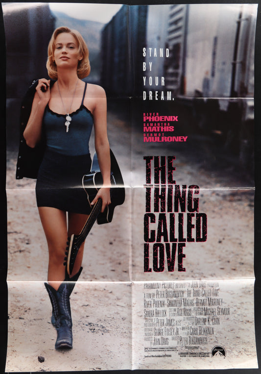 The Thing Called Love (1993) Original US One Sheet Movie Poster