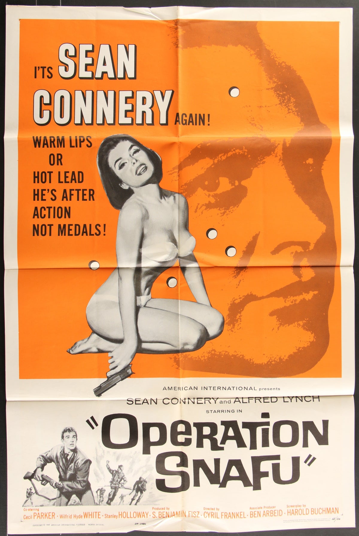 Operation Snafu (1965) Original US One Sheet Movie Poster