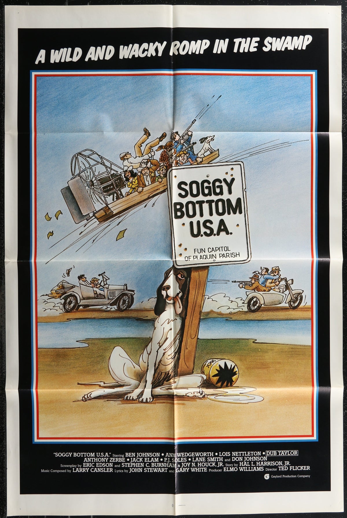 Soggy Bottom U.S.A. (1981) Original US One Sheet Movie Poster