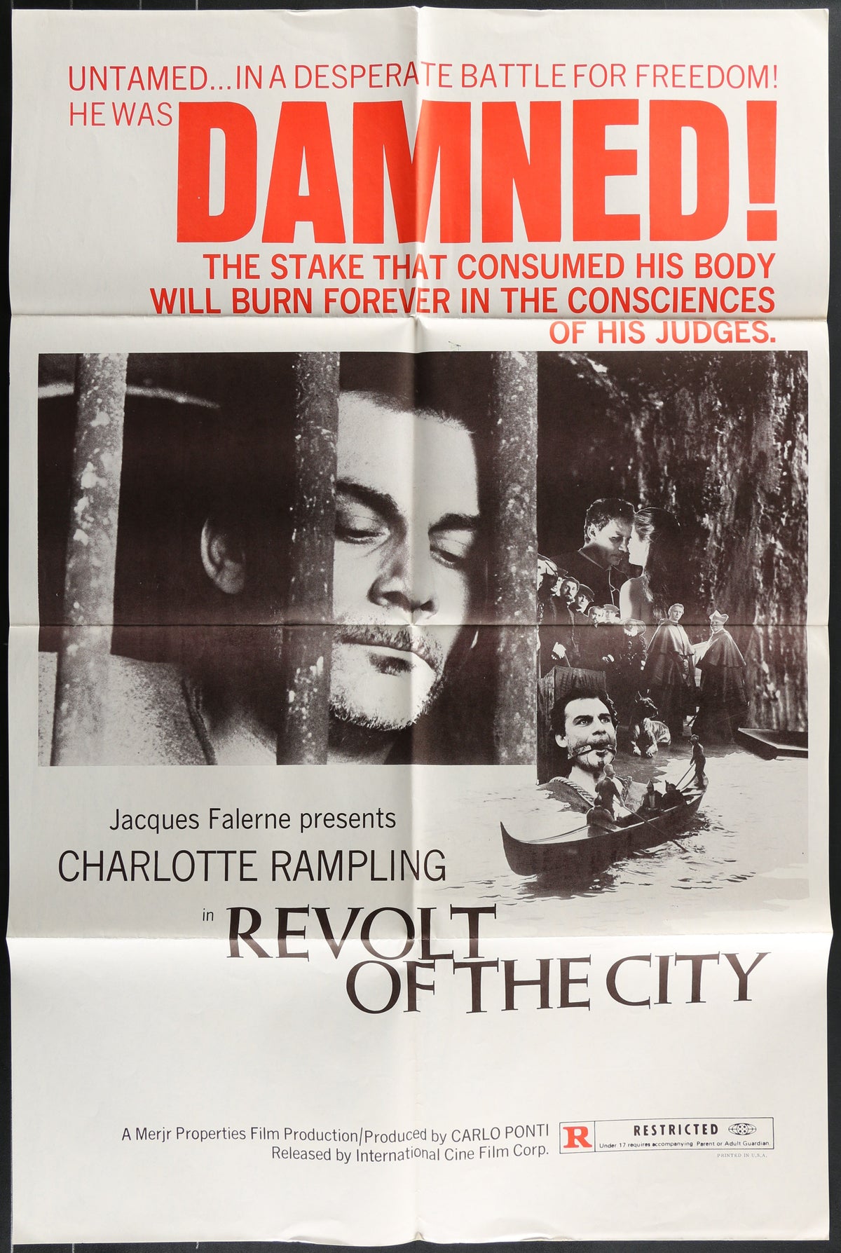 Revolt Of The City (1973) Original US One Sheet Movie Poster