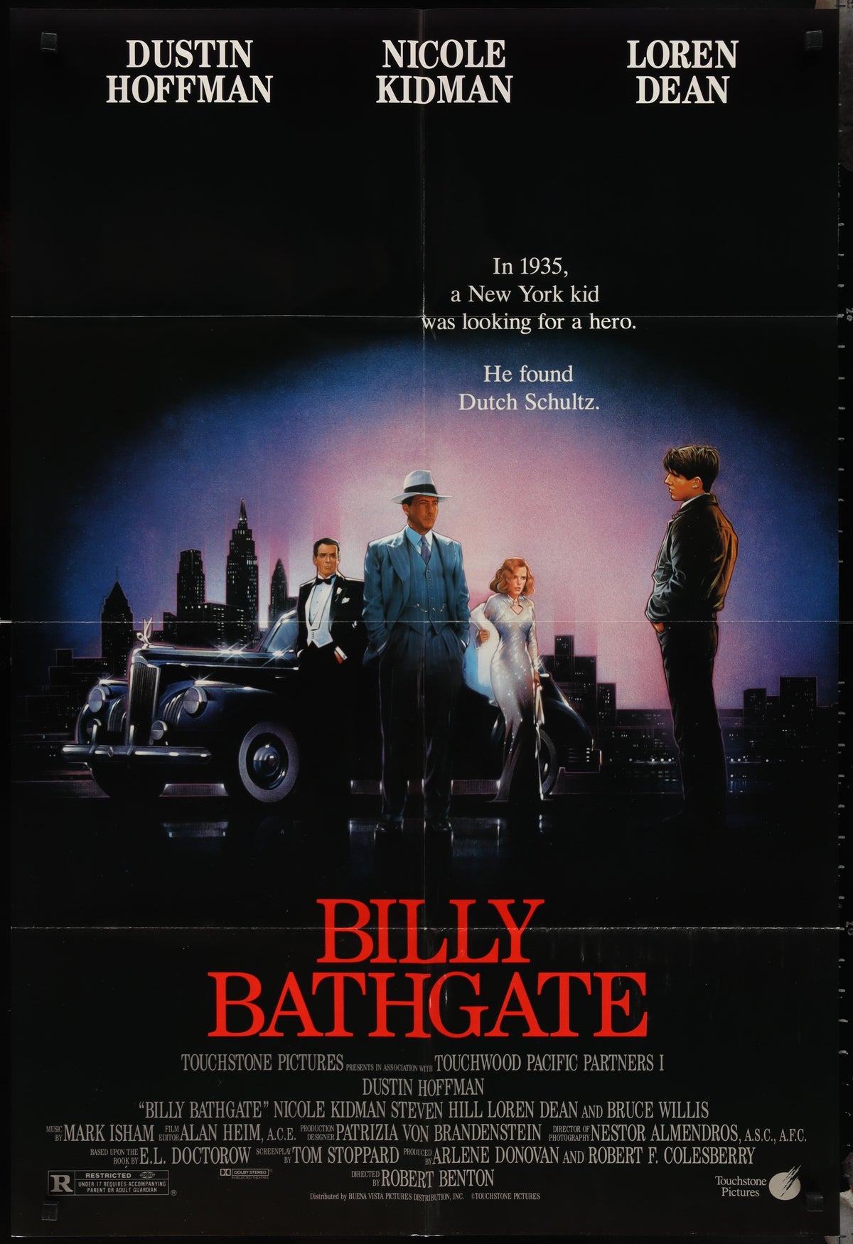 Billy Bathgate (1991) Original US One Sheet Movie Poster