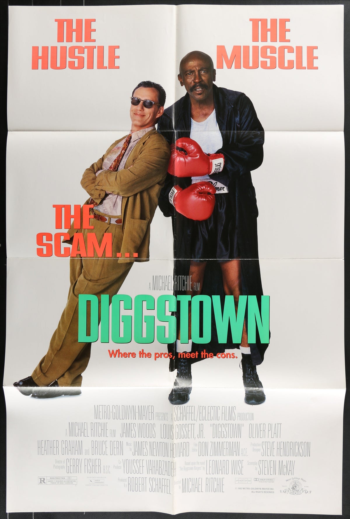 Diggstown (1992) Original US One Sheet Movie Poster