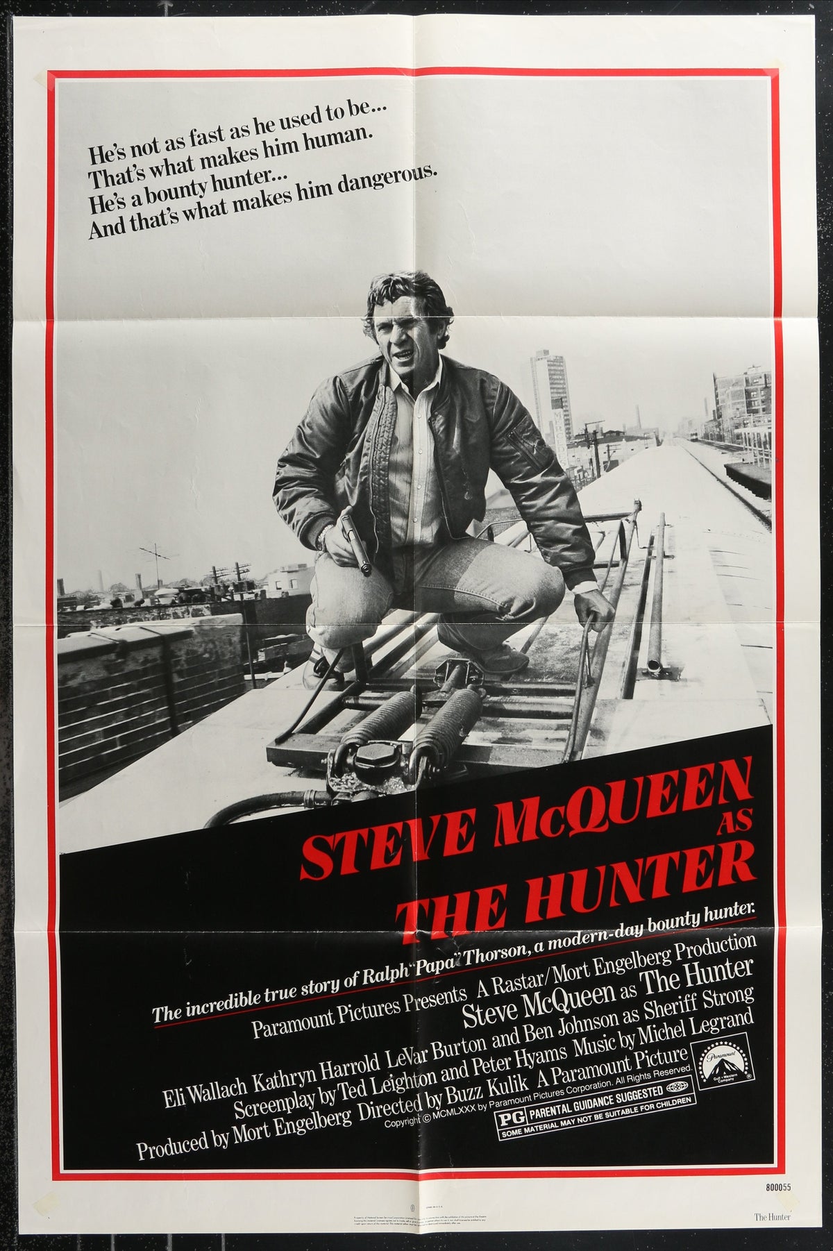 The Hunter (1980) Original US One Sheet Movie Poster