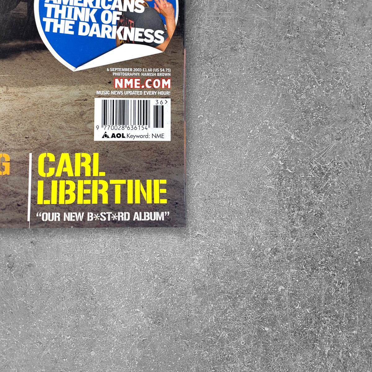 2003 The Cooper Temple Clause - A War Against Normality - NME Magazine