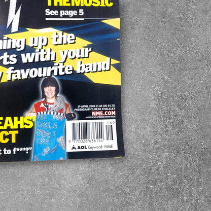 2003 Hot Hot Heat - Fire in the Disco - NME Magazine