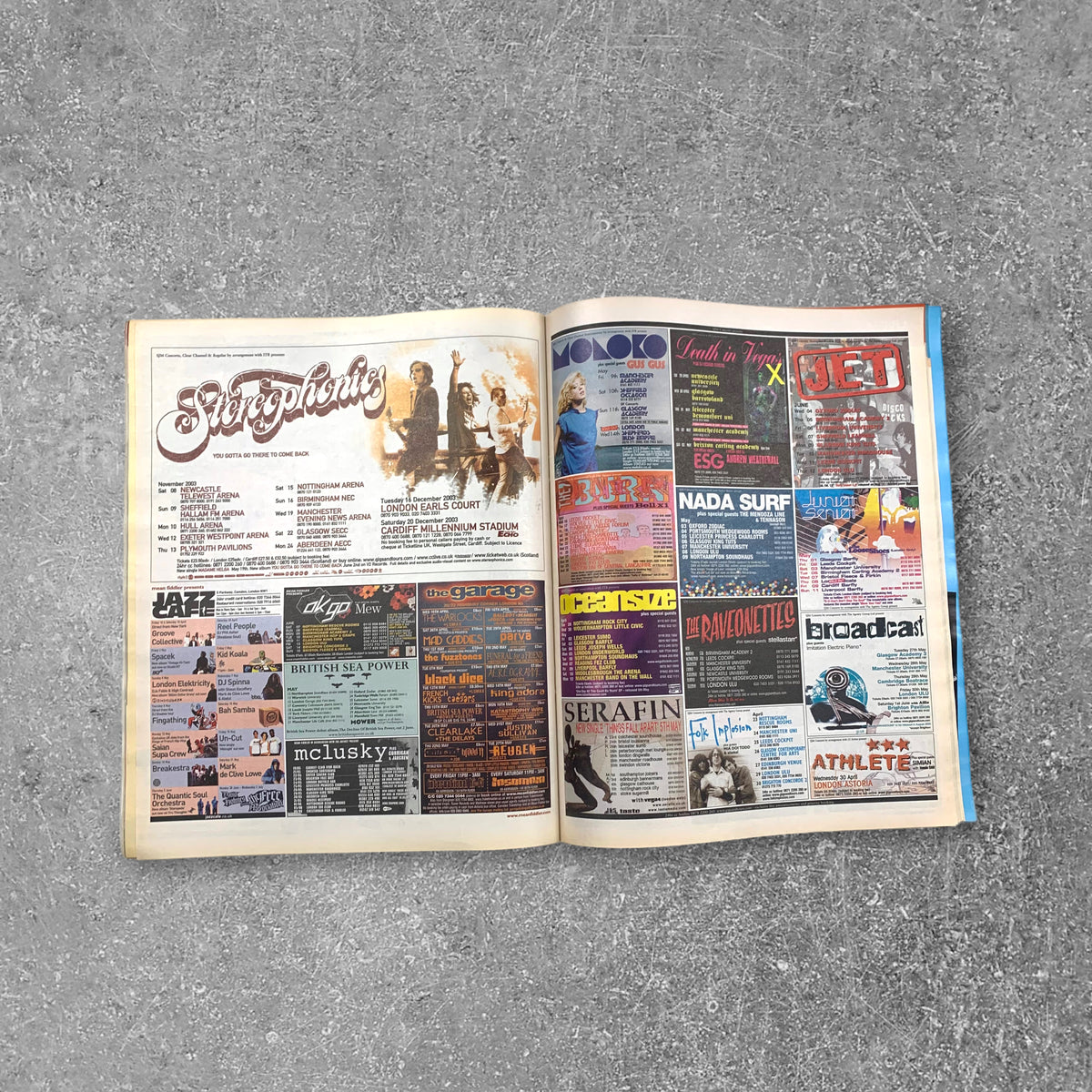 2003 Hot Hot Heat - Fire in the Disco - NME Magazine