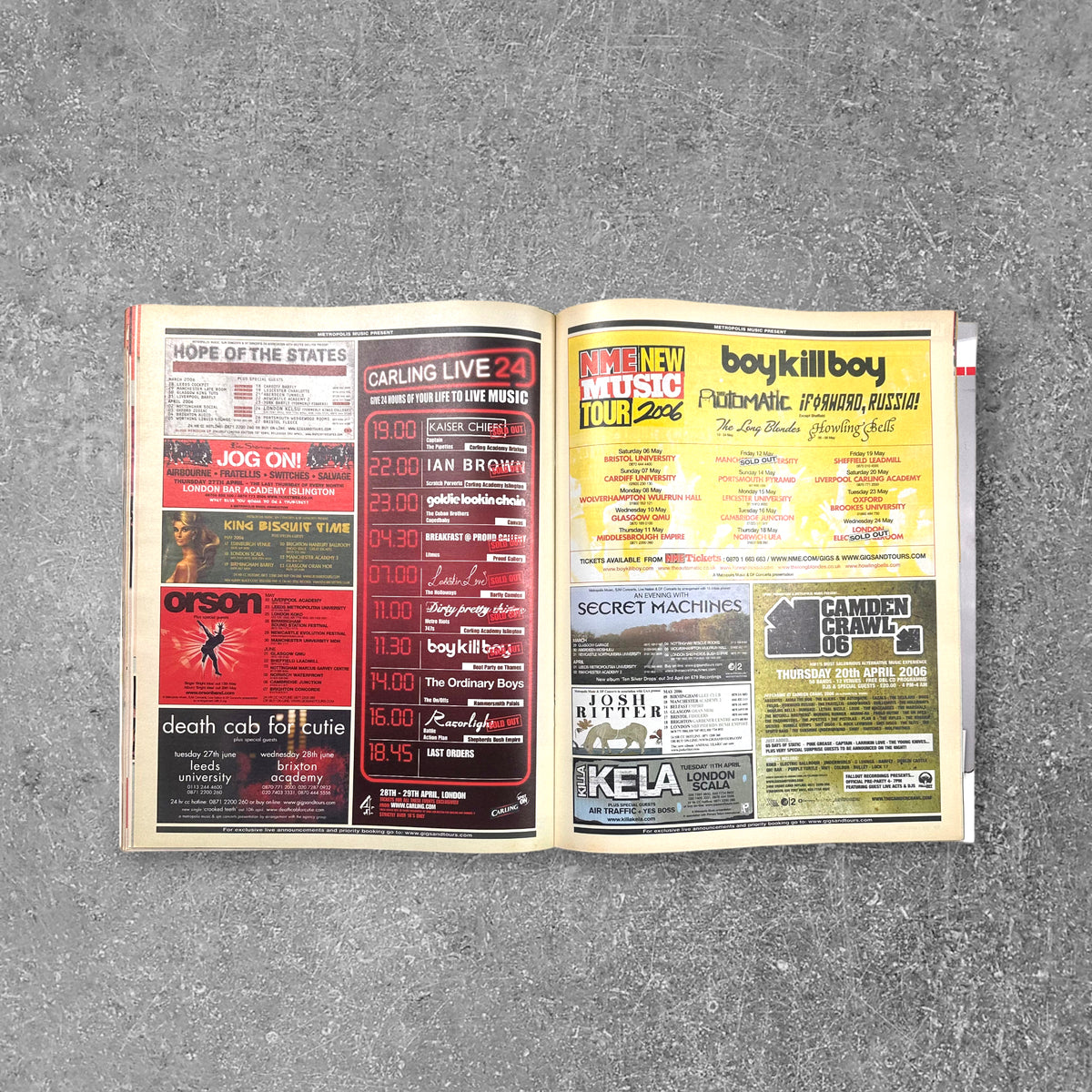 2006 Dirty Pretty Things - SXSW Special - NME Magazine
