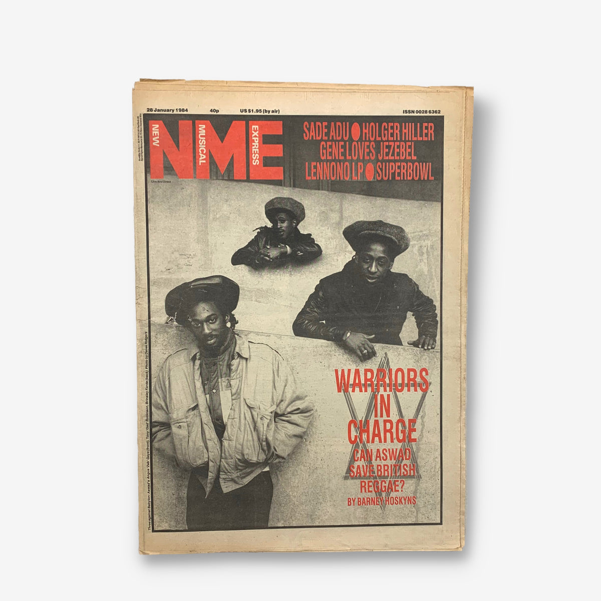 1984 Aswad - Warriors In Charge - NME Magazine