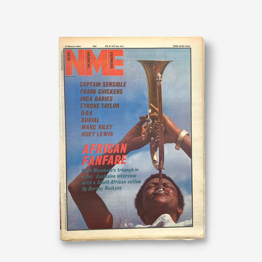 1984 Hugh Masekela - African Fanfare - NME Magazine