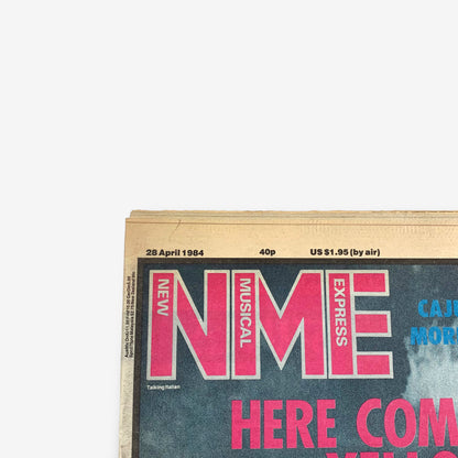 1984 Bananarama - Here Come The Yellowskins - NME Magazine