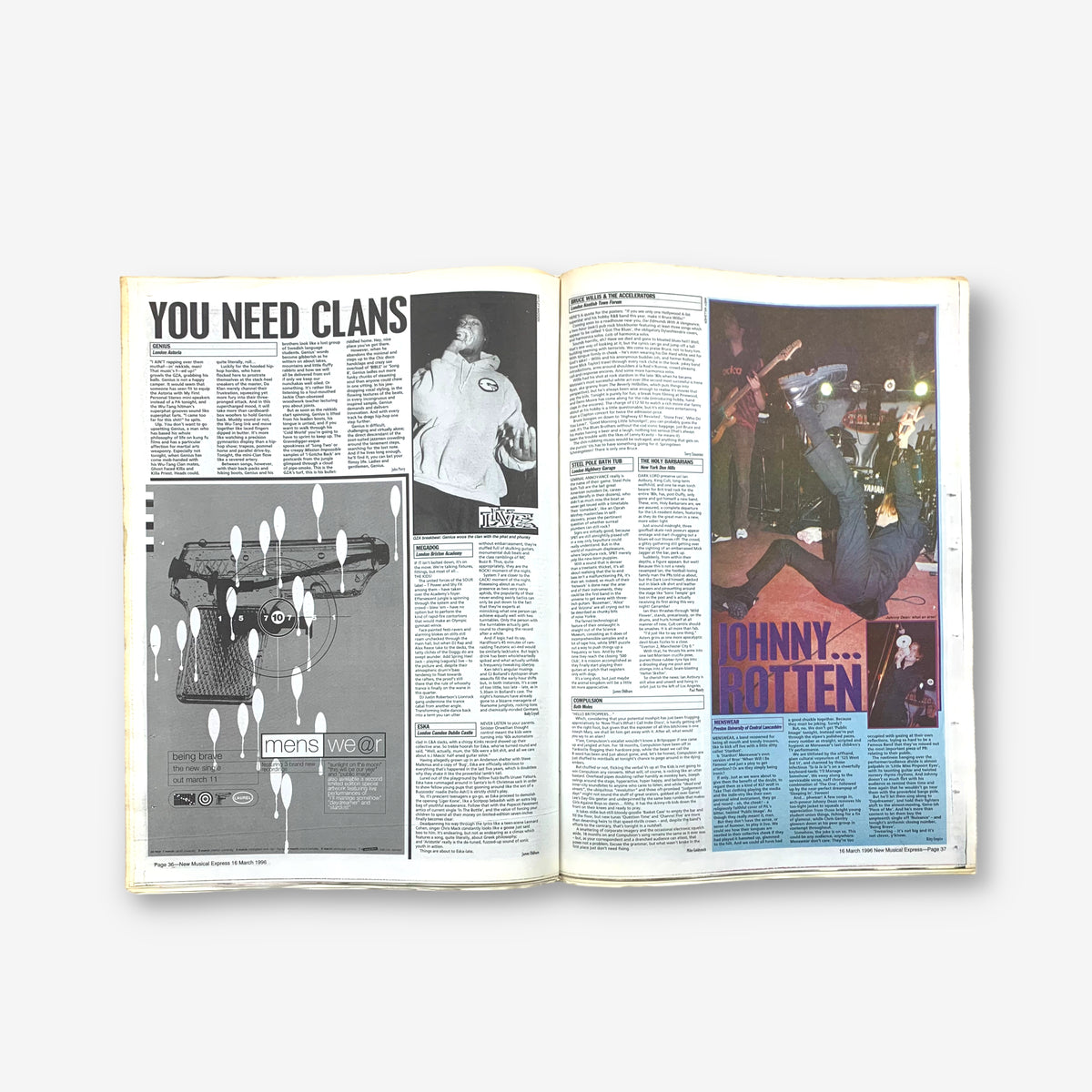 1996 Garbage - Dirtysomethings! - NME Magazine