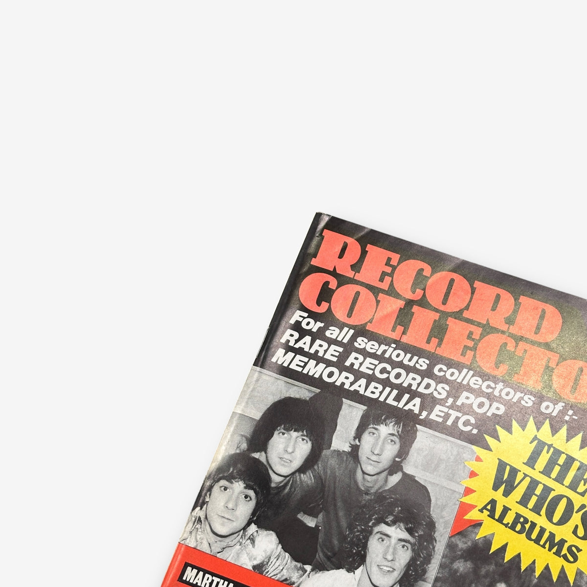 1982 Bob Dylan - The Who's Albums - Record Collector Magazine No.34