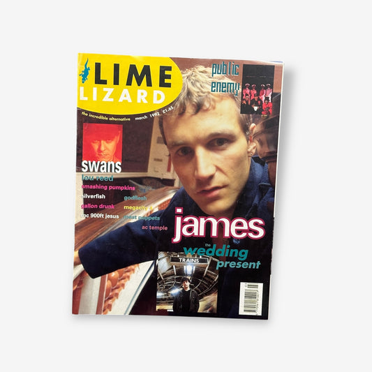 1992 James - The Wedding Present - Lime Lizard Magazine