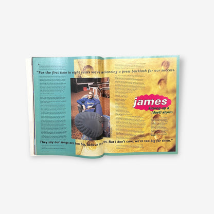1992 James - The Wedding Present - Lime Lizard Magazine