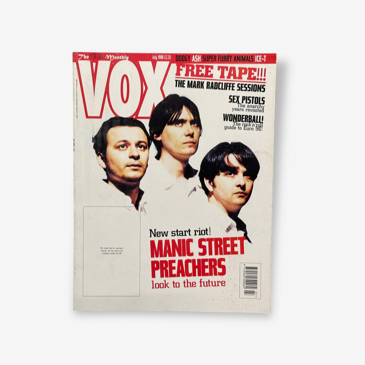 1996 Manic Street Preachers - New Start Riot! - VOX Magazine