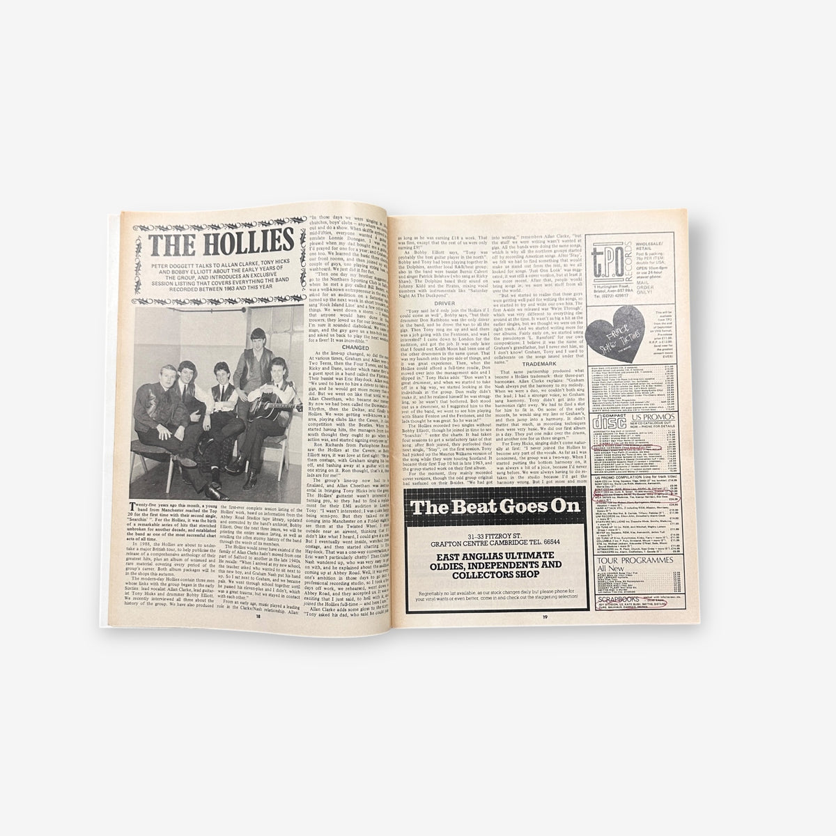 1988 David Bowie - Live! - Record Collector Magazine No.109