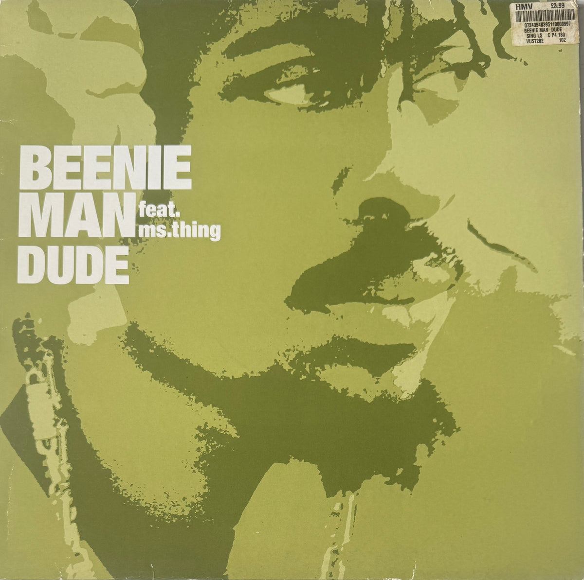 Beenie Man Dude 12" Vinyl Dance Hall Reggae 2003