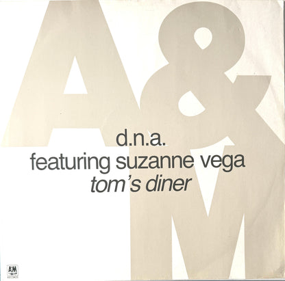 D.N.A. featuring Suzanne Vega – Tom's Diner (1990) – 12" Electronic Vinyl