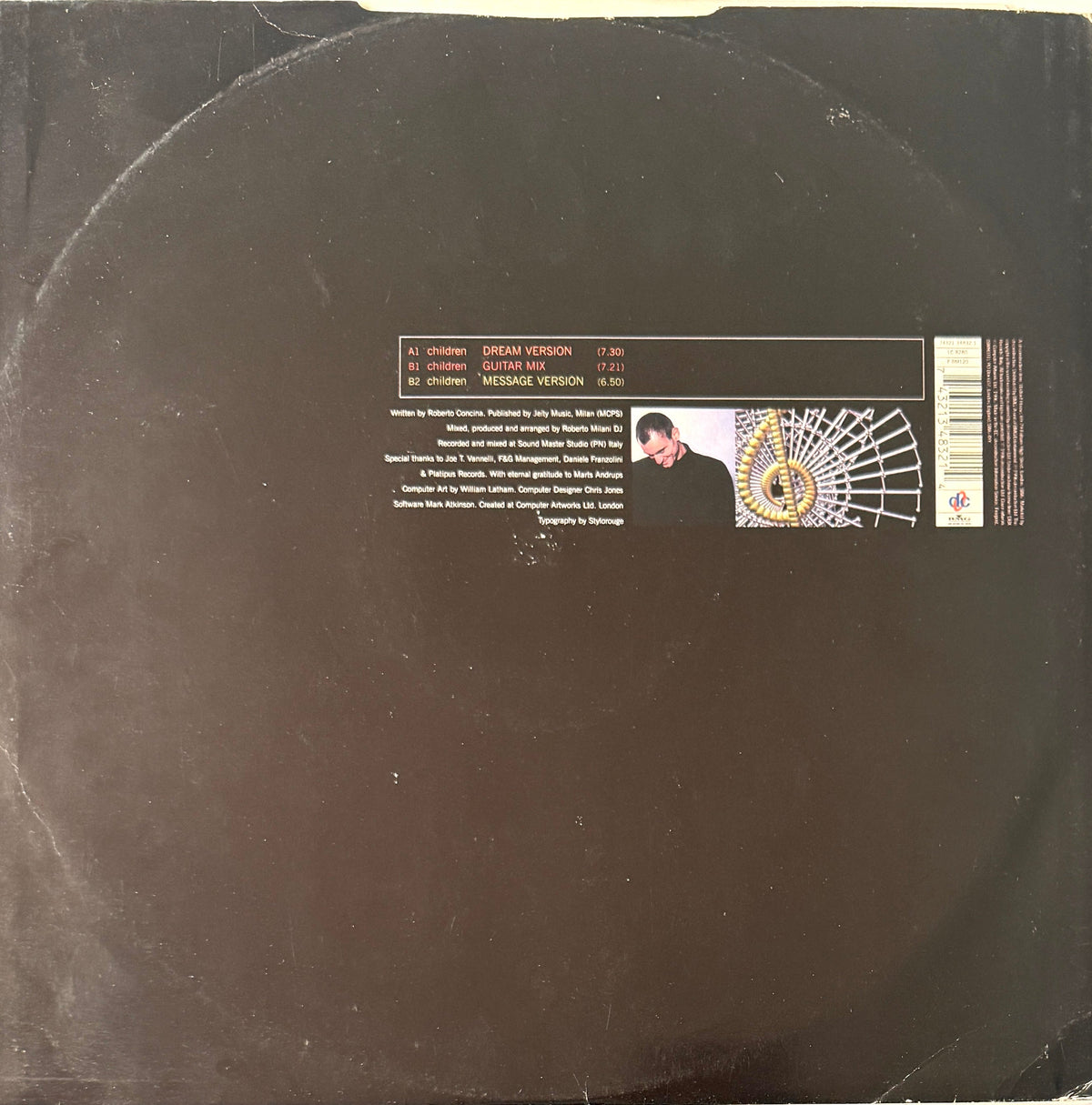 Robert Miles – Children (1996) – 12" Electronic Vinyl