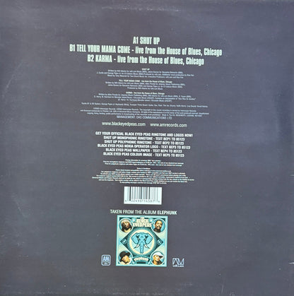 The Black Eyed Peas – Shut Up - 12" Vinyl 2004