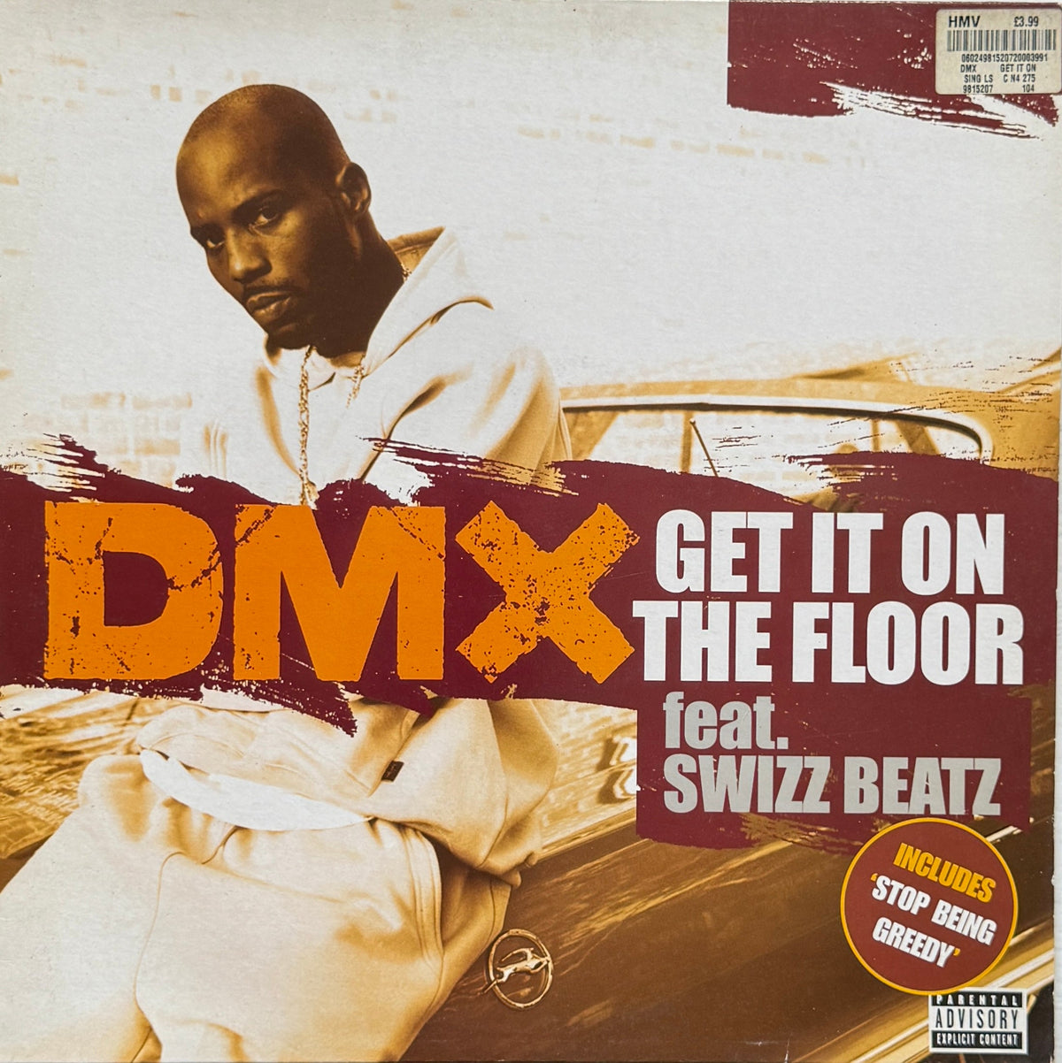 DMX – Get It On The Floor - 12" Vinyl (2003)