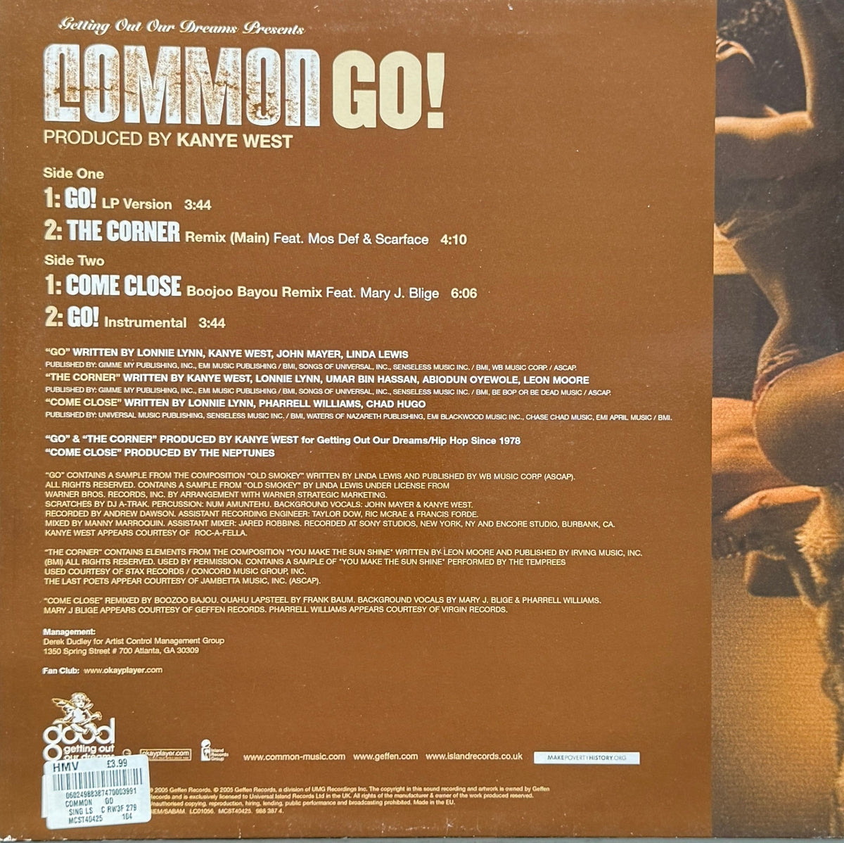 Common – Go! - 12" Vinyl (2005)